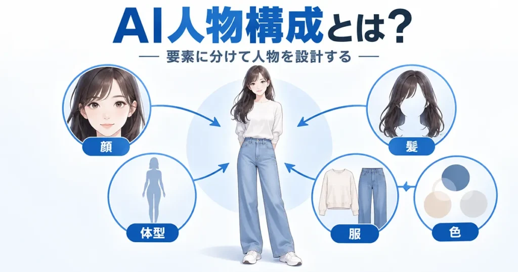 AI人物構成とは？ AI任せにしない人物づくりの考え方