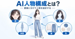 AI人物構成とは? AI任せにしない人物づくりの考え方