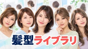 人物構成に使う髪型ライブラリをどう作っているのか