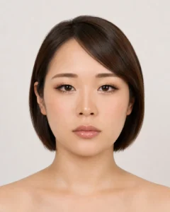 メイク参考画像　ギャル風メイク